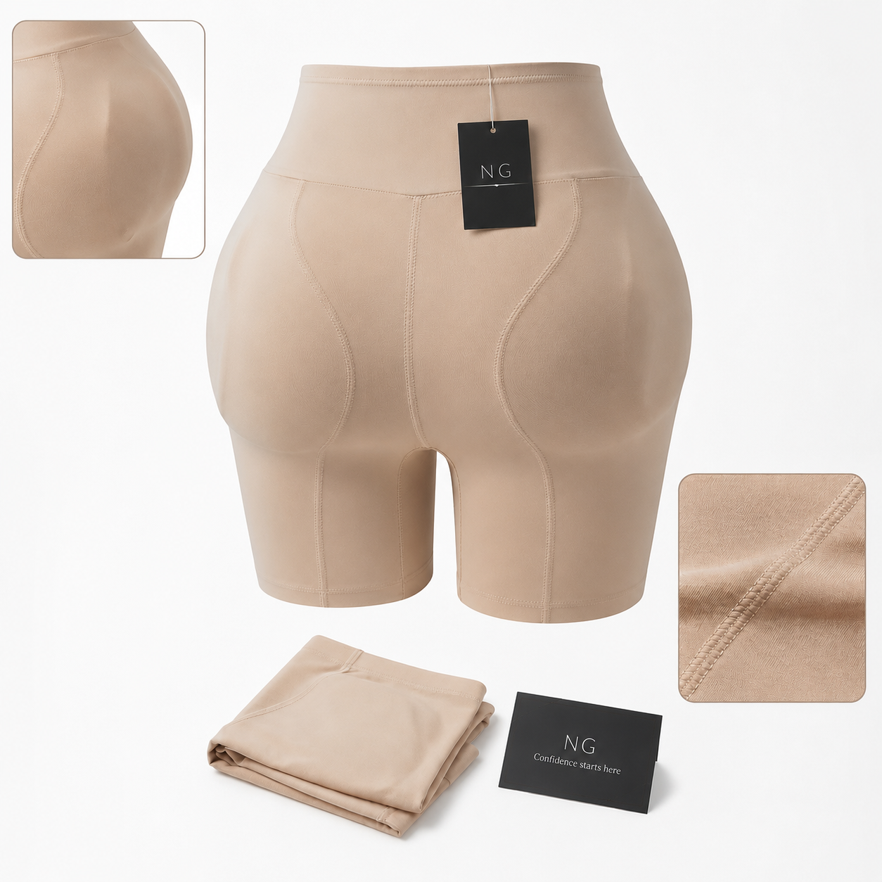 Nude Contour Sculpt Shapewear Shorts