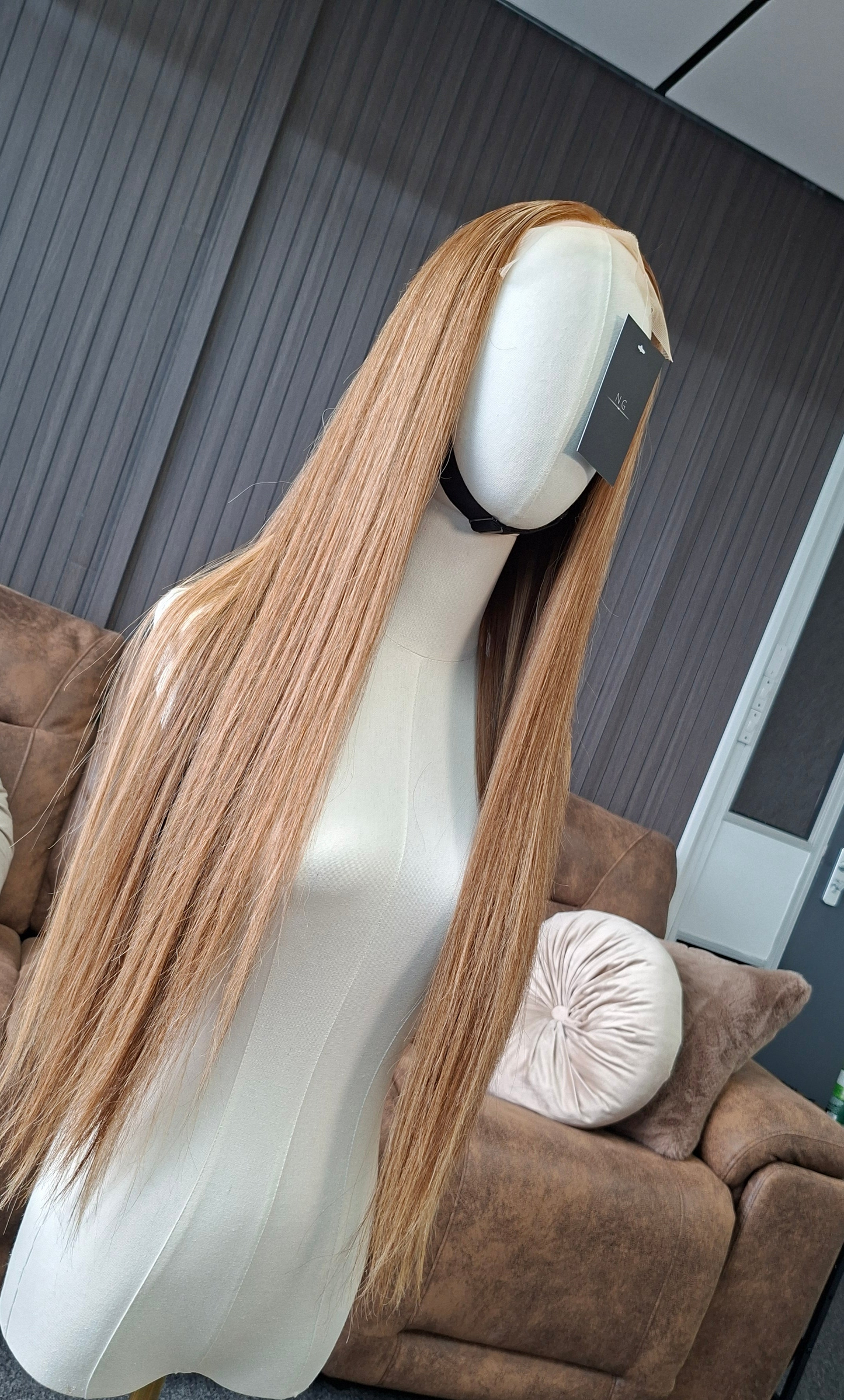Caramel Silk Straight Wig