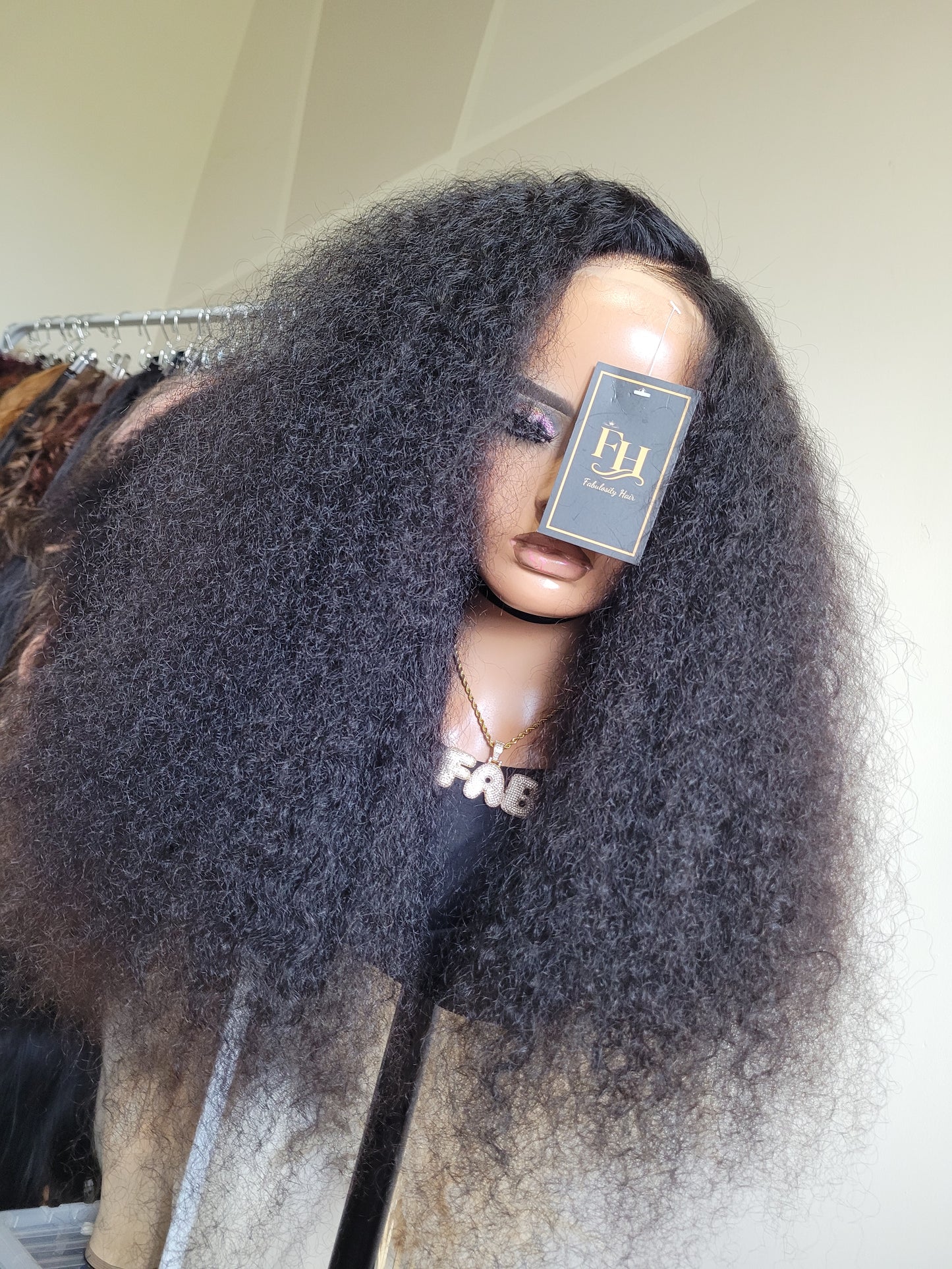 Chantel burmese curly wig