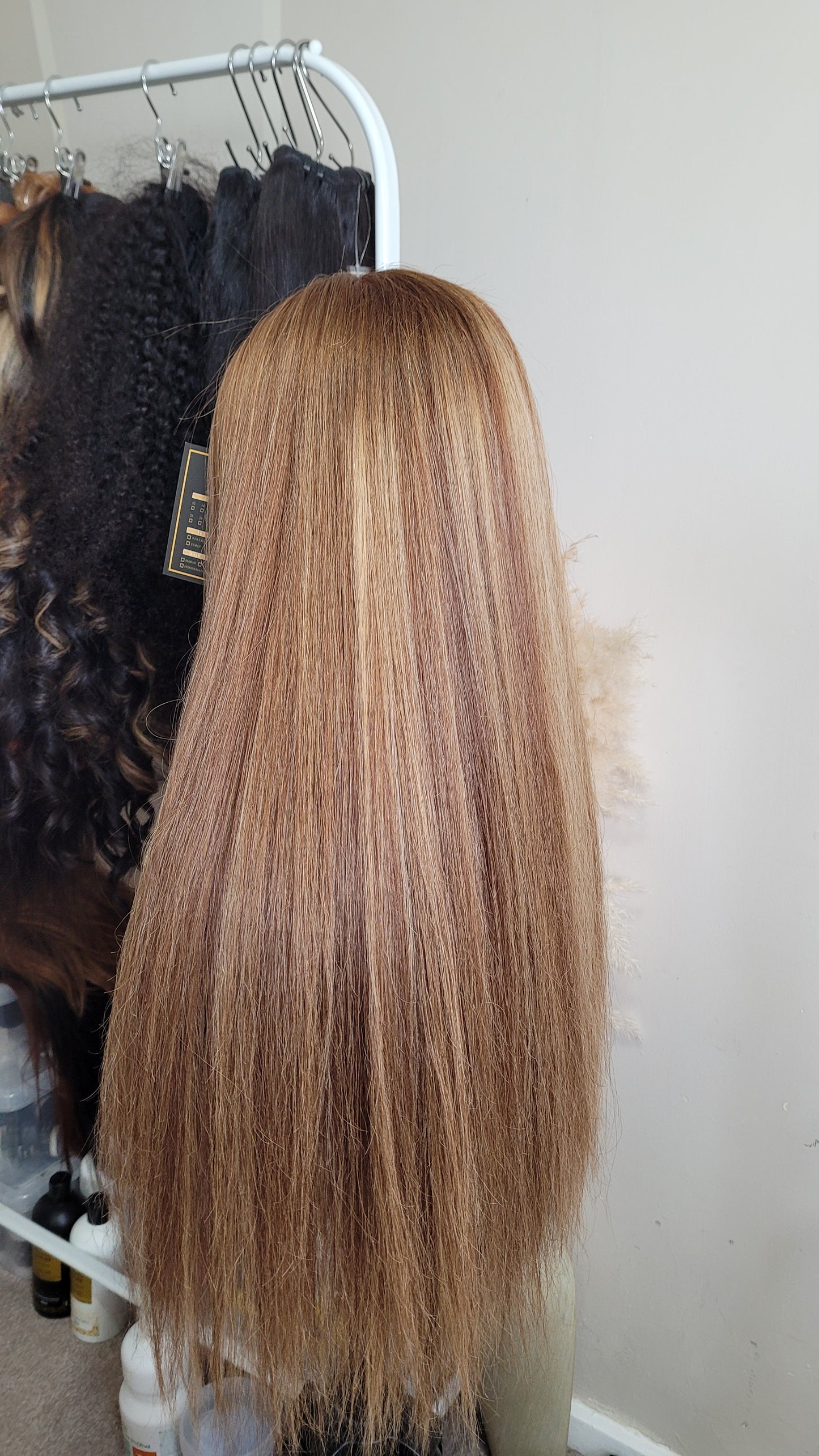 Caramel Silk Straight Wig