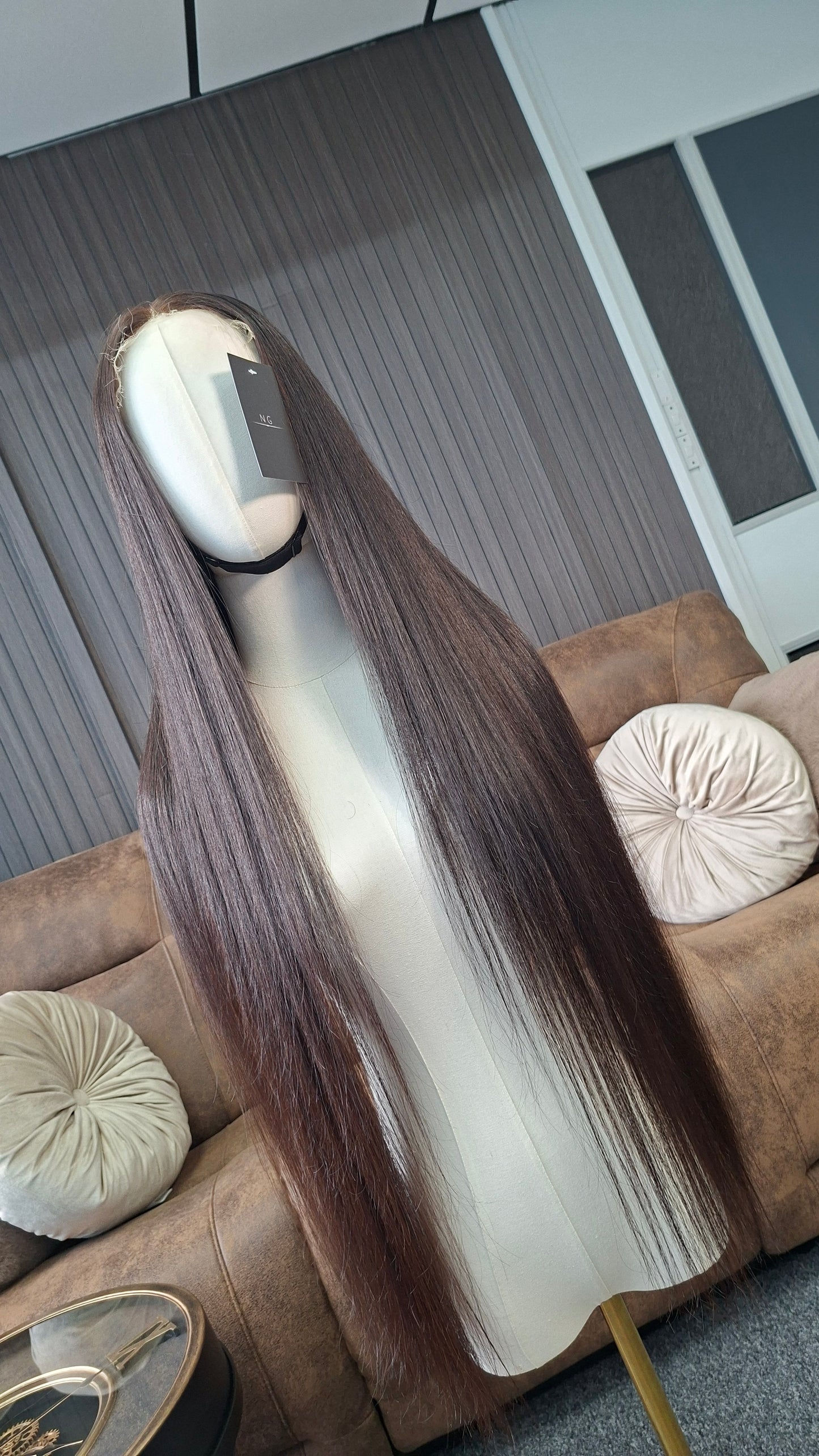 Champagne Luxe bone straight wig