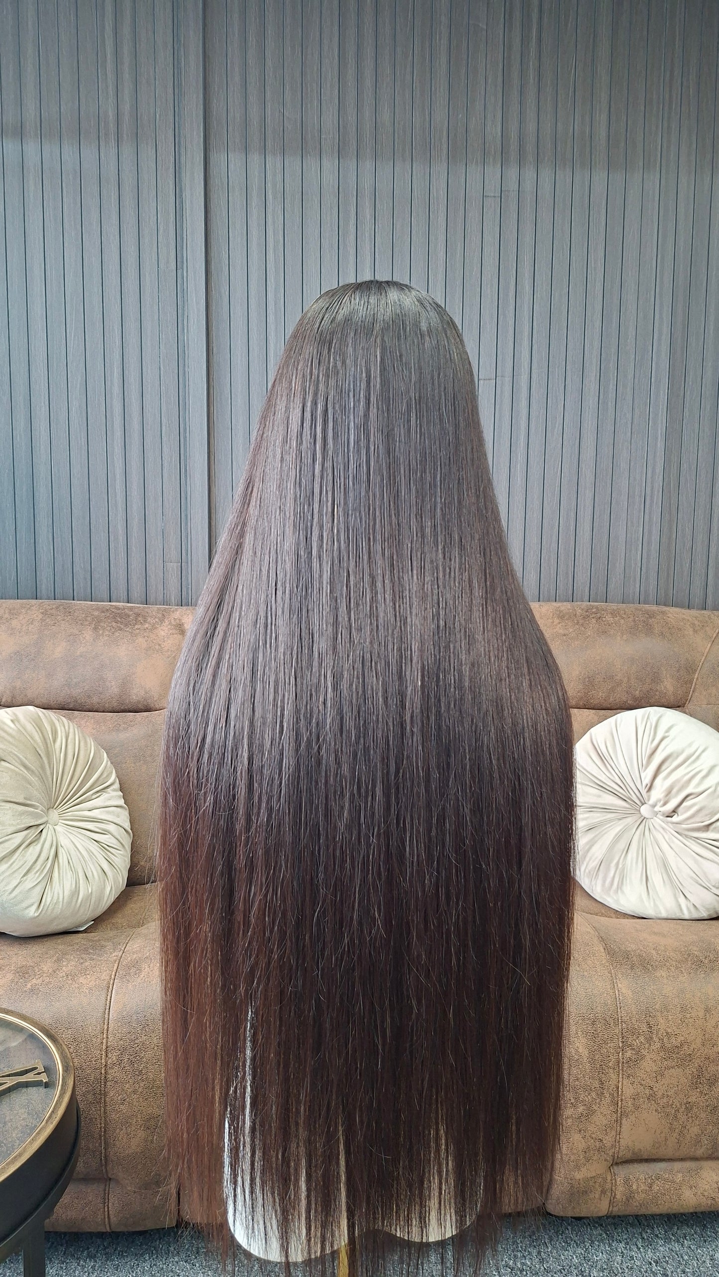 Champagne Luxe bone straight wig
