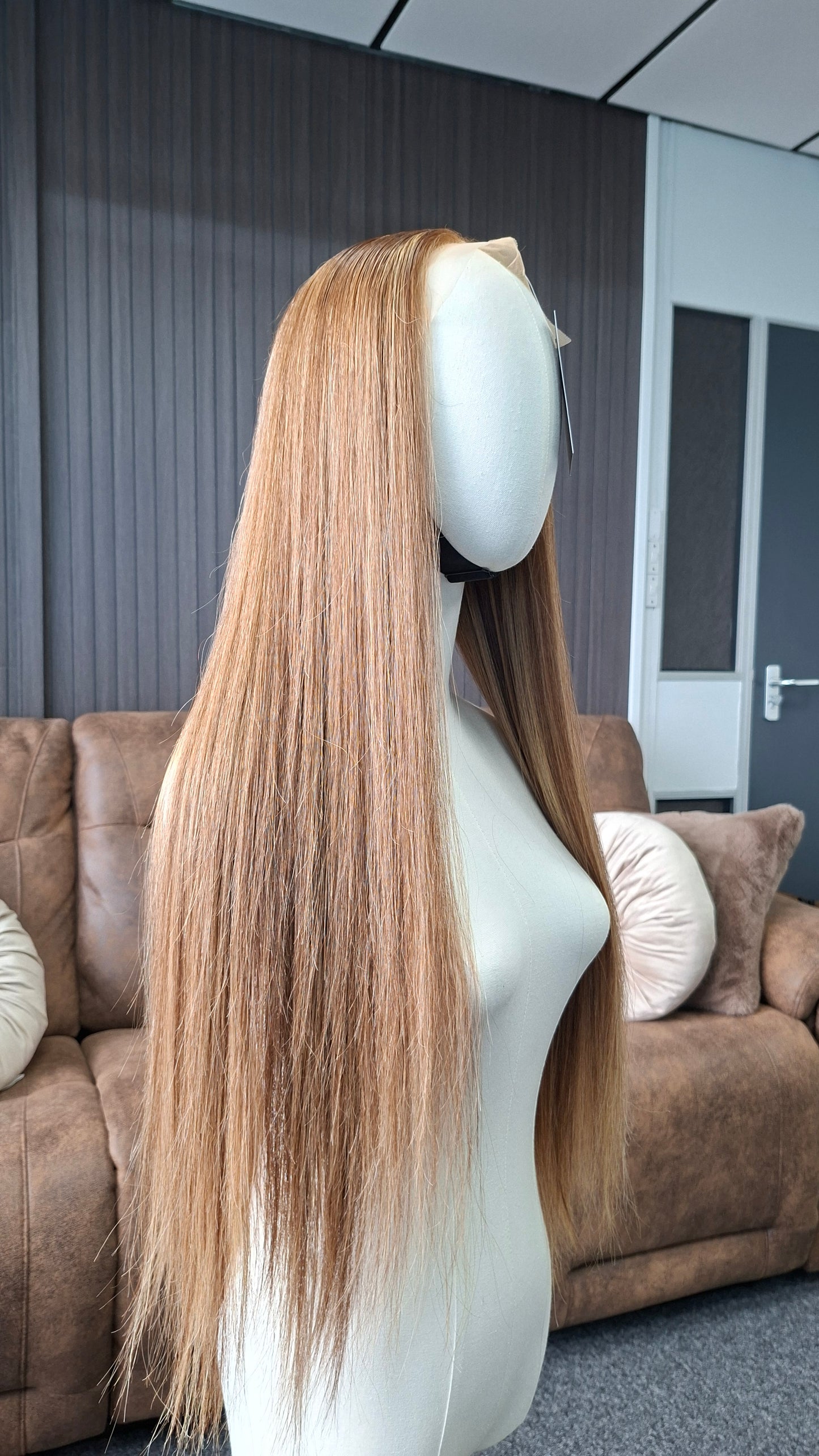 Caramel Silk Straight Wig