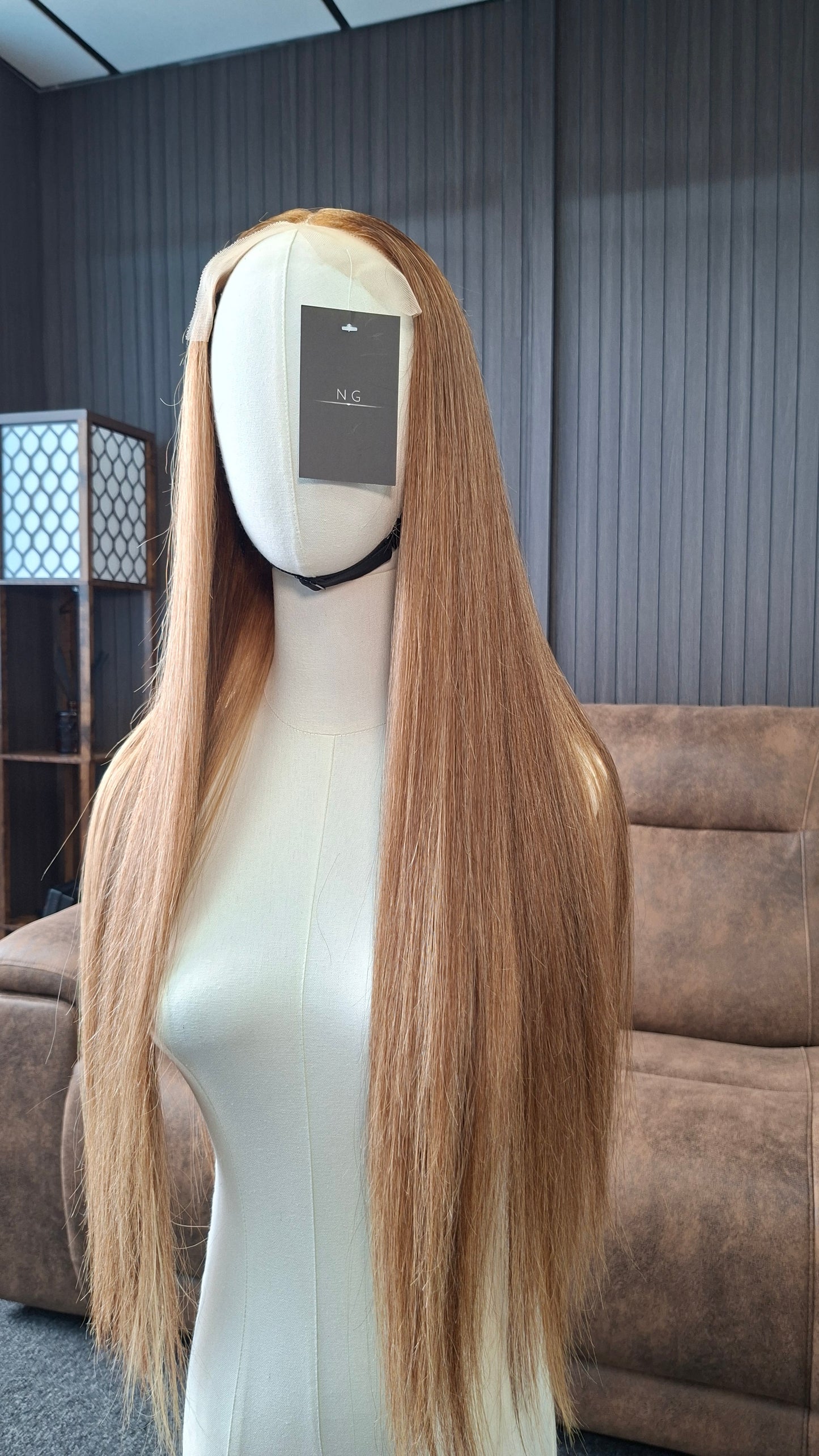 Caramel Silk Straight Wig
