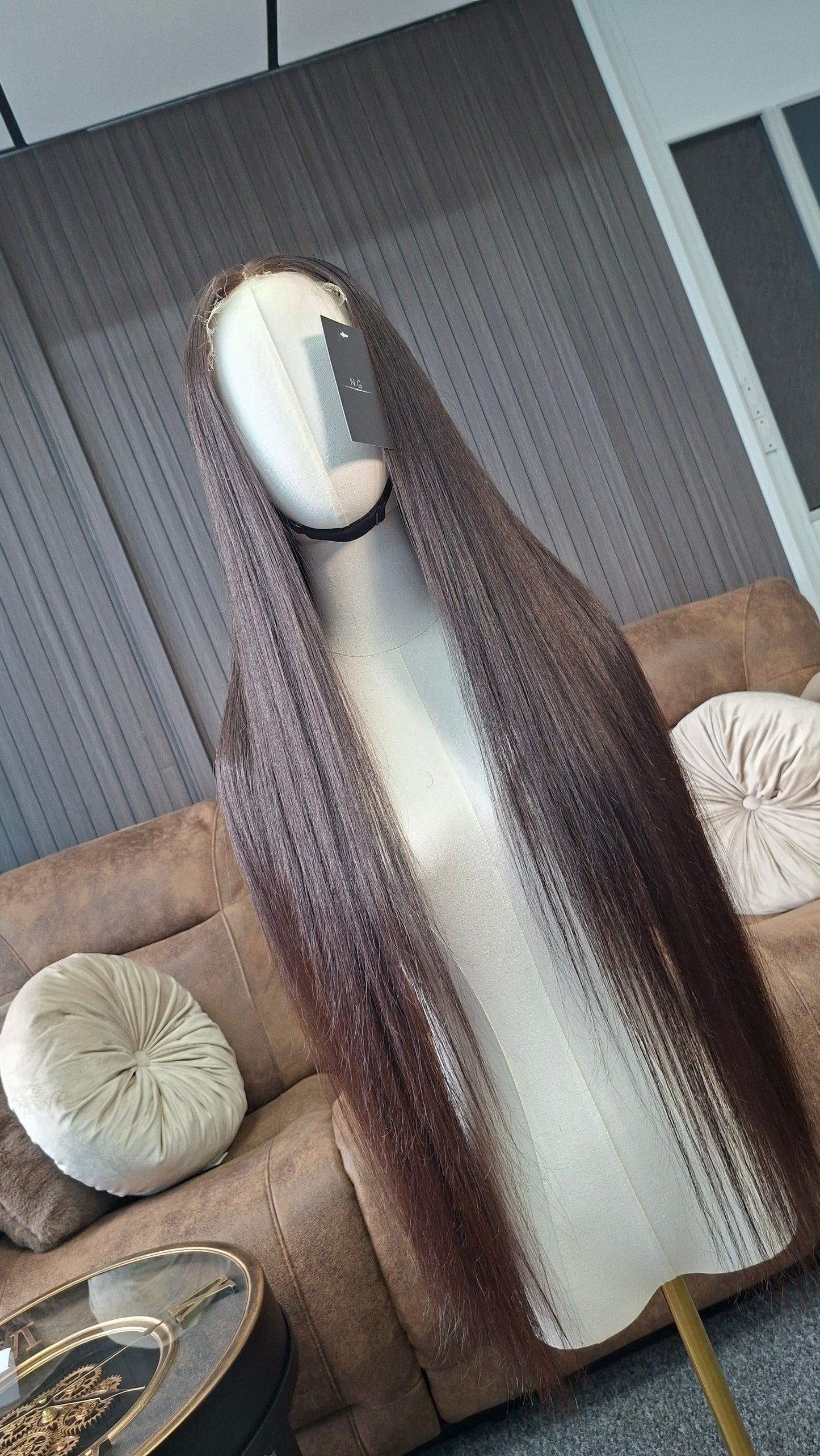 Champagne Luxe bone straight wig