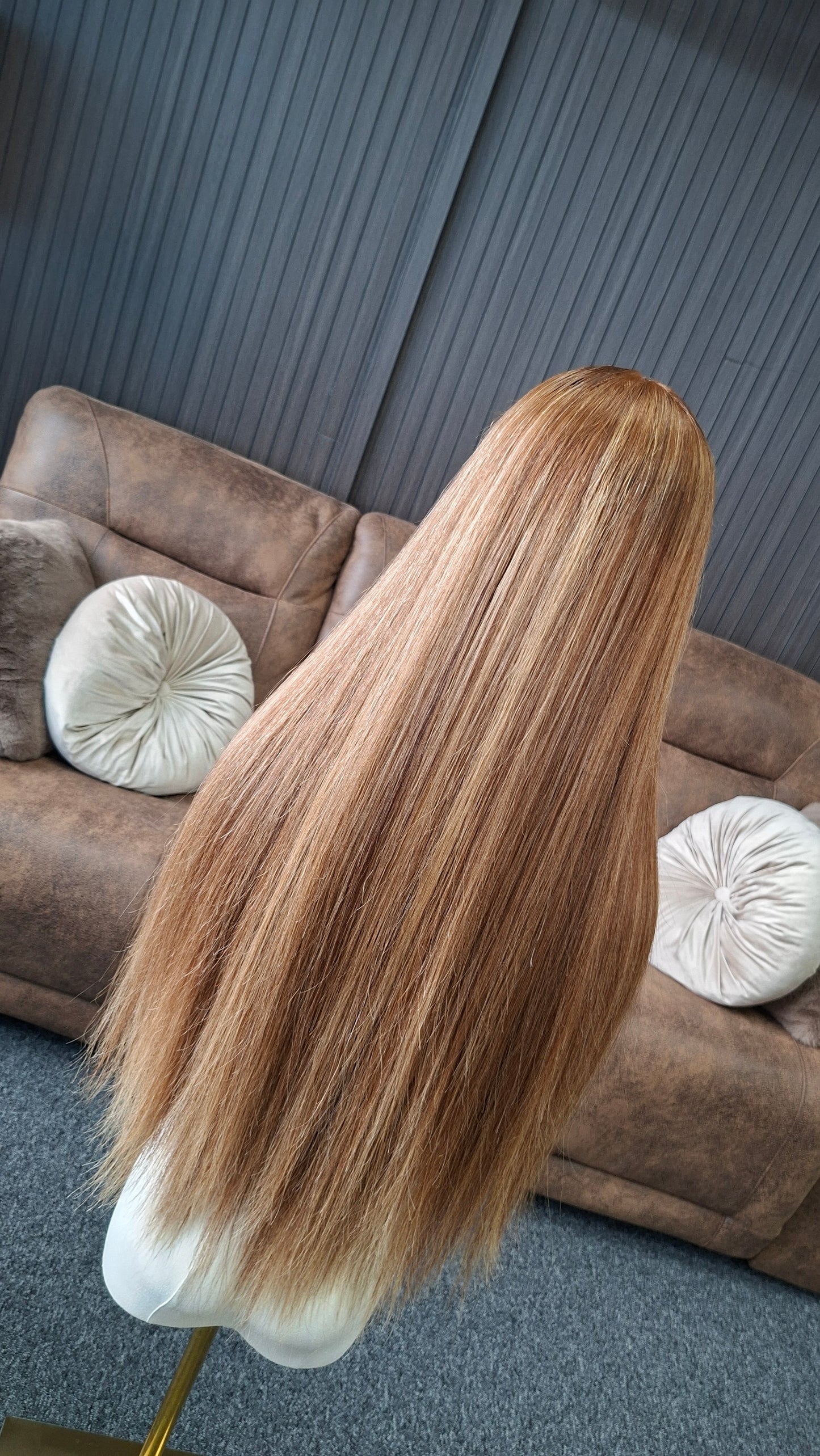 Caramel Silk Straight Wig