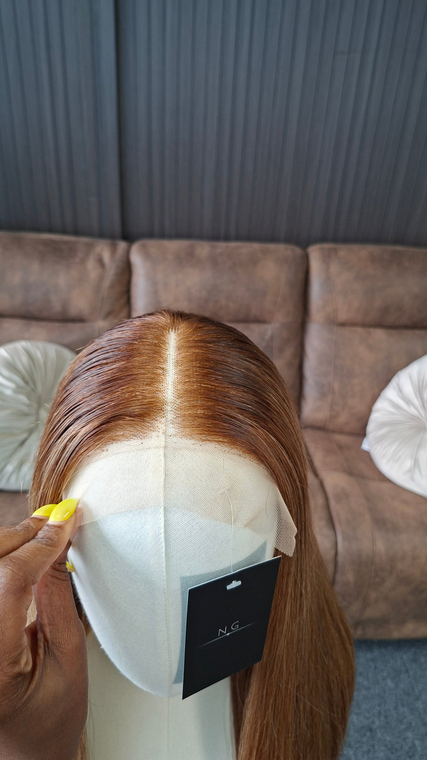 Caramel Silk Straight Wig