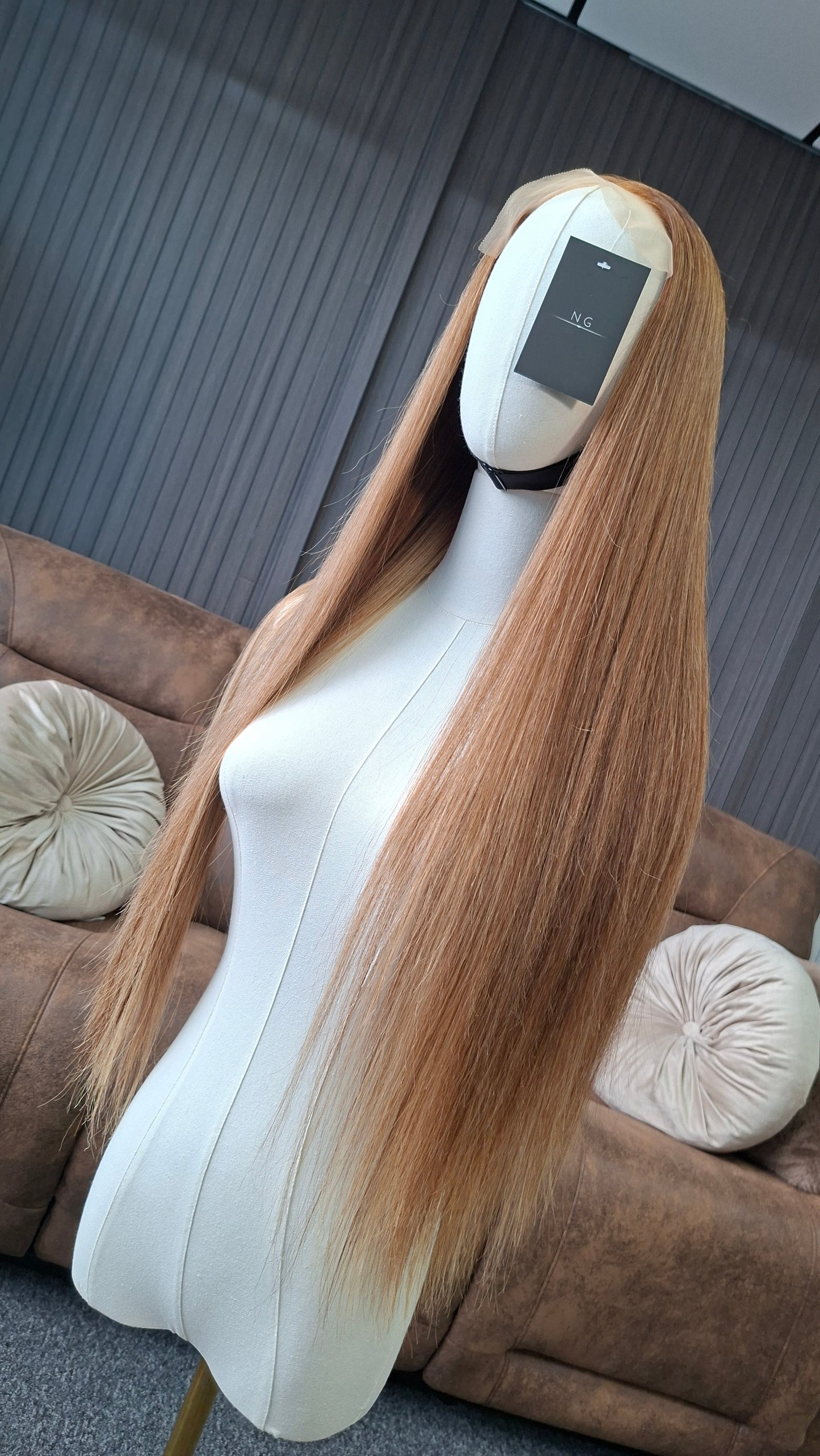 Caramel Silk Straight Wig