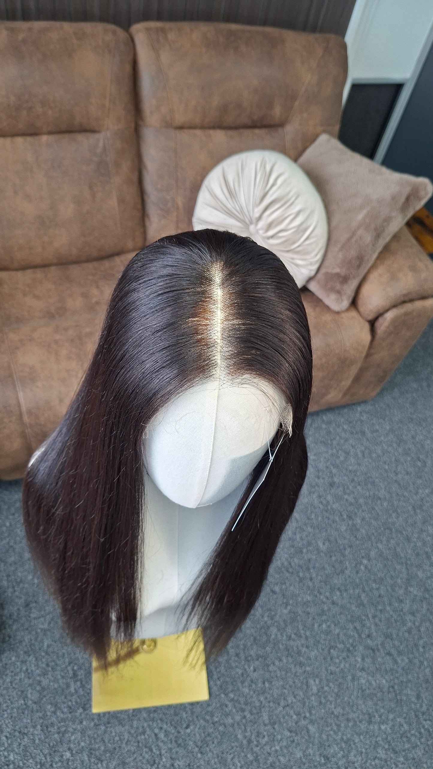 Champagne Luxe bone straight wig