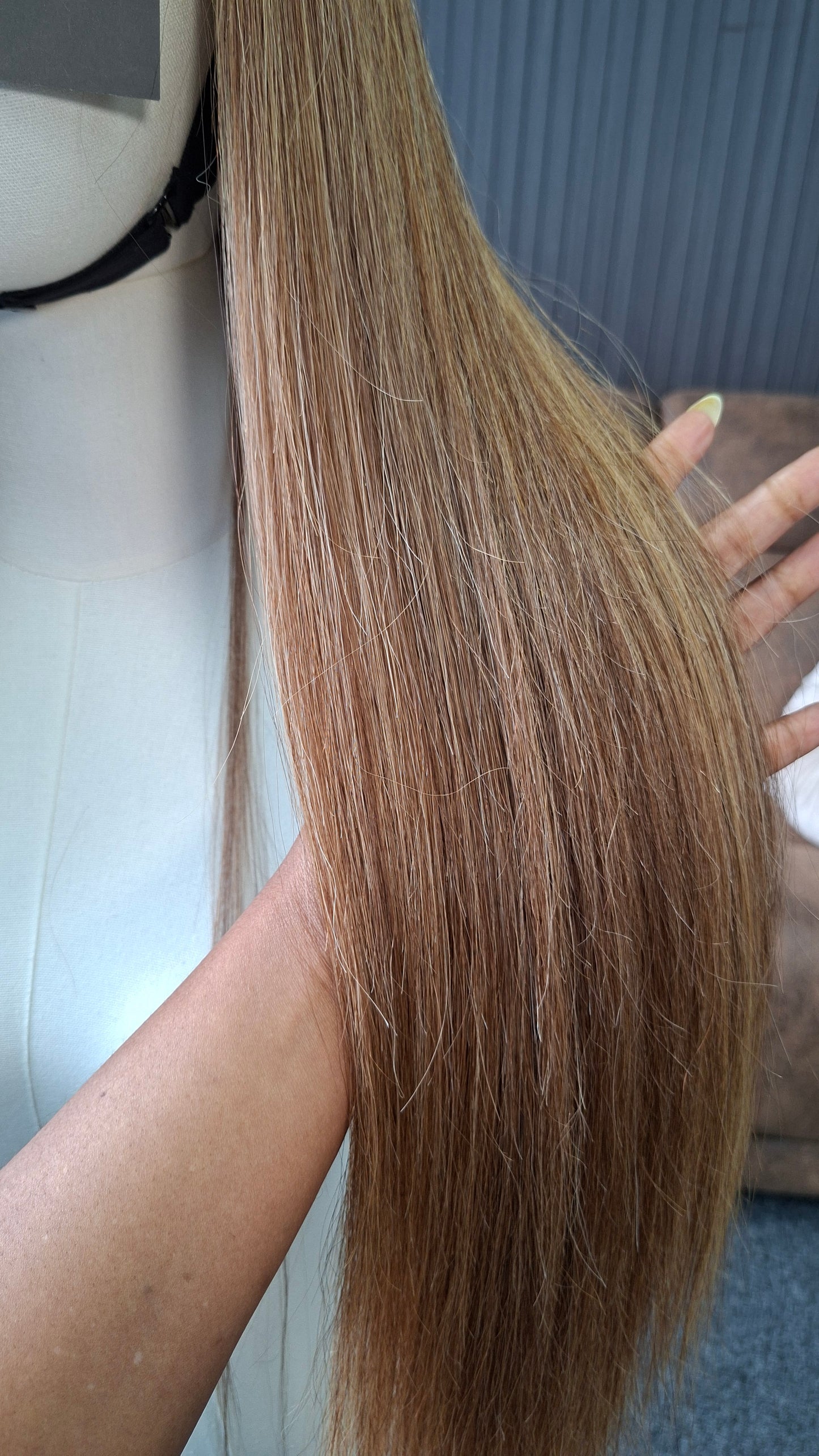 Caramel Silk Straight Wig