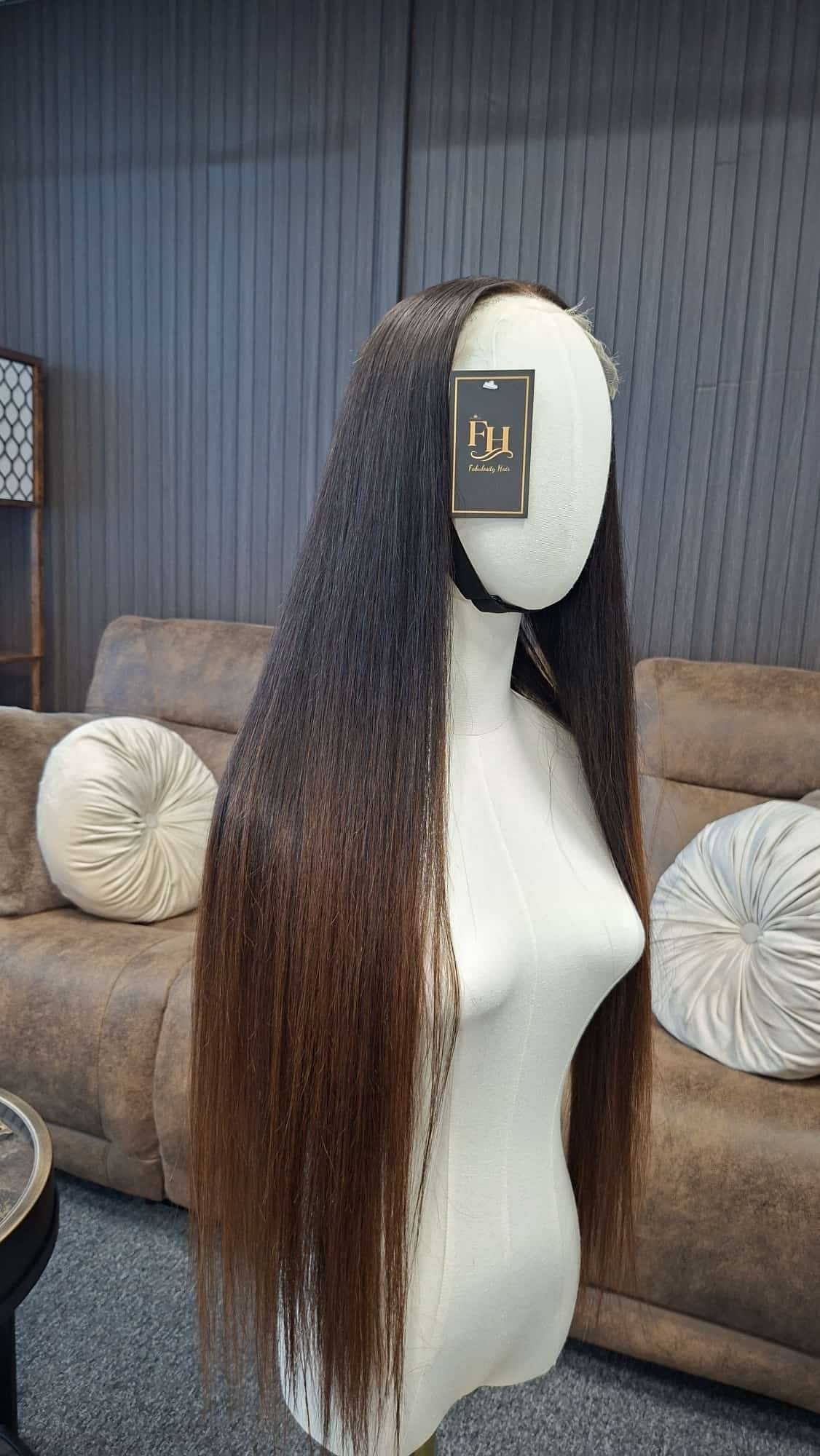 Champagne Luxe Bone Straight Wig