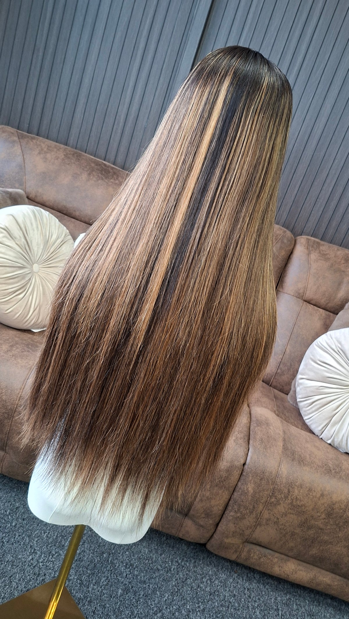 Champagne luxe bone straight