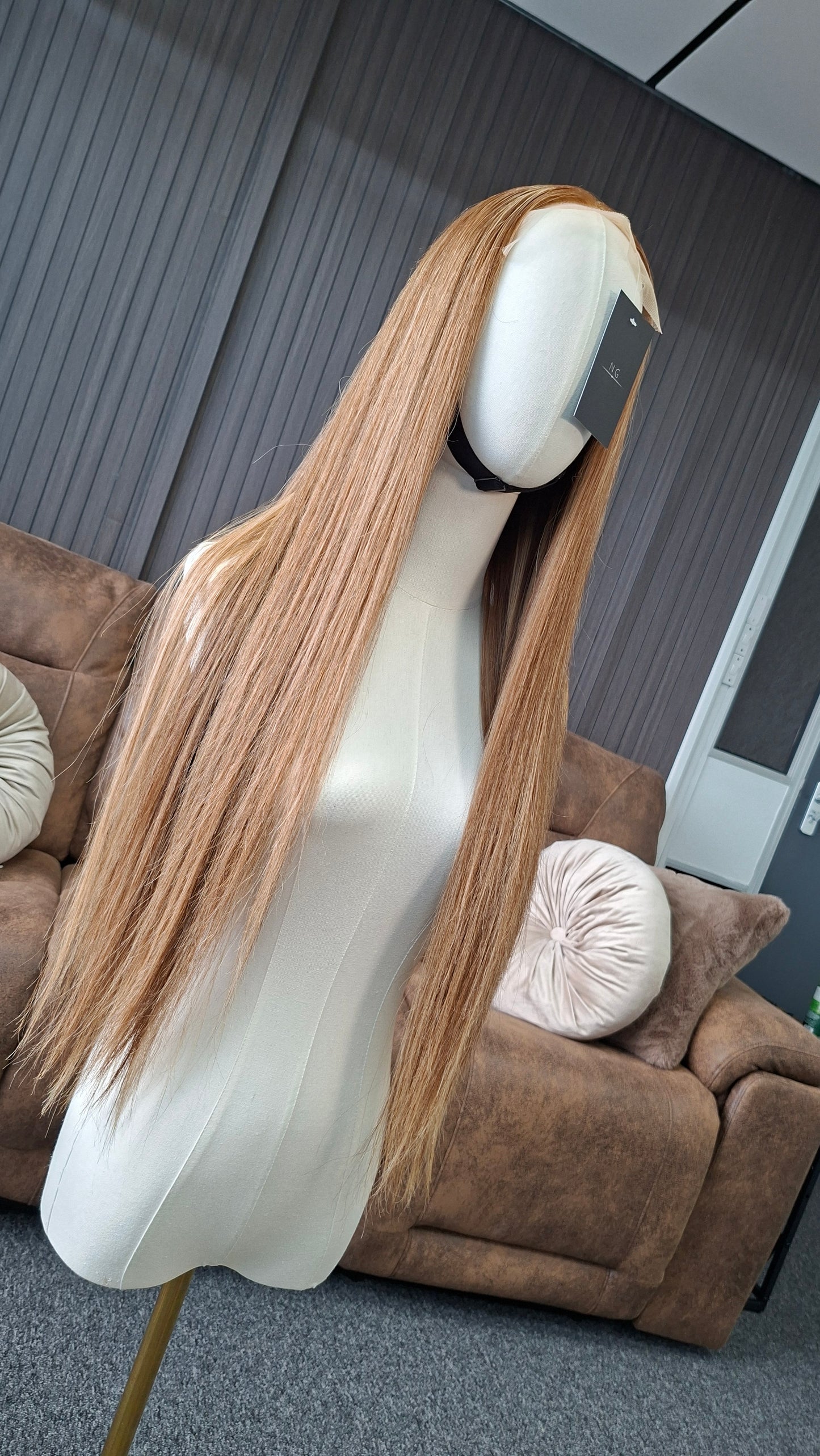 Caramel Silk Straight Wig