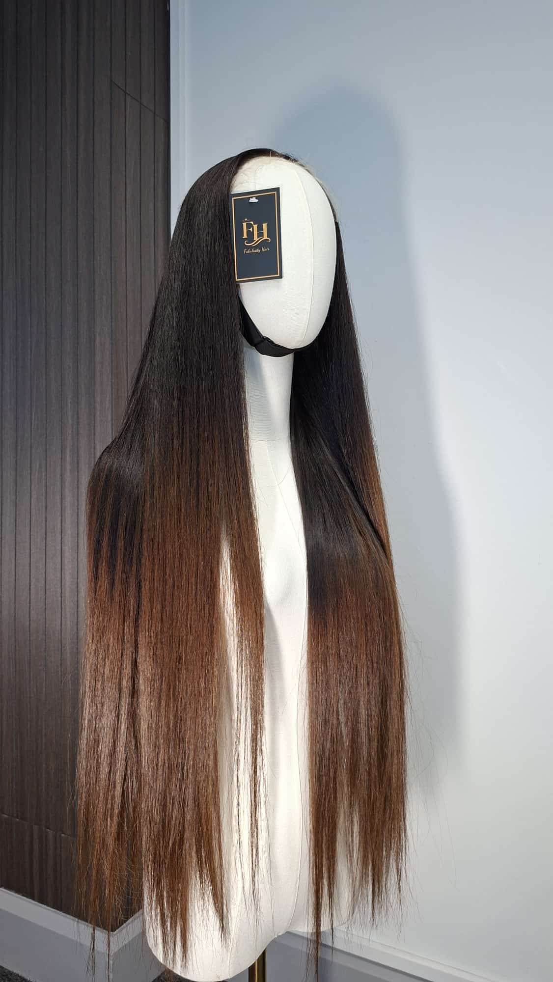 Champagne Luxe Bone Straight Wig