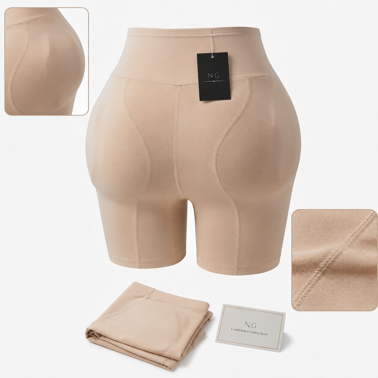 Nude Contour Sculpt Shapewear Shorts