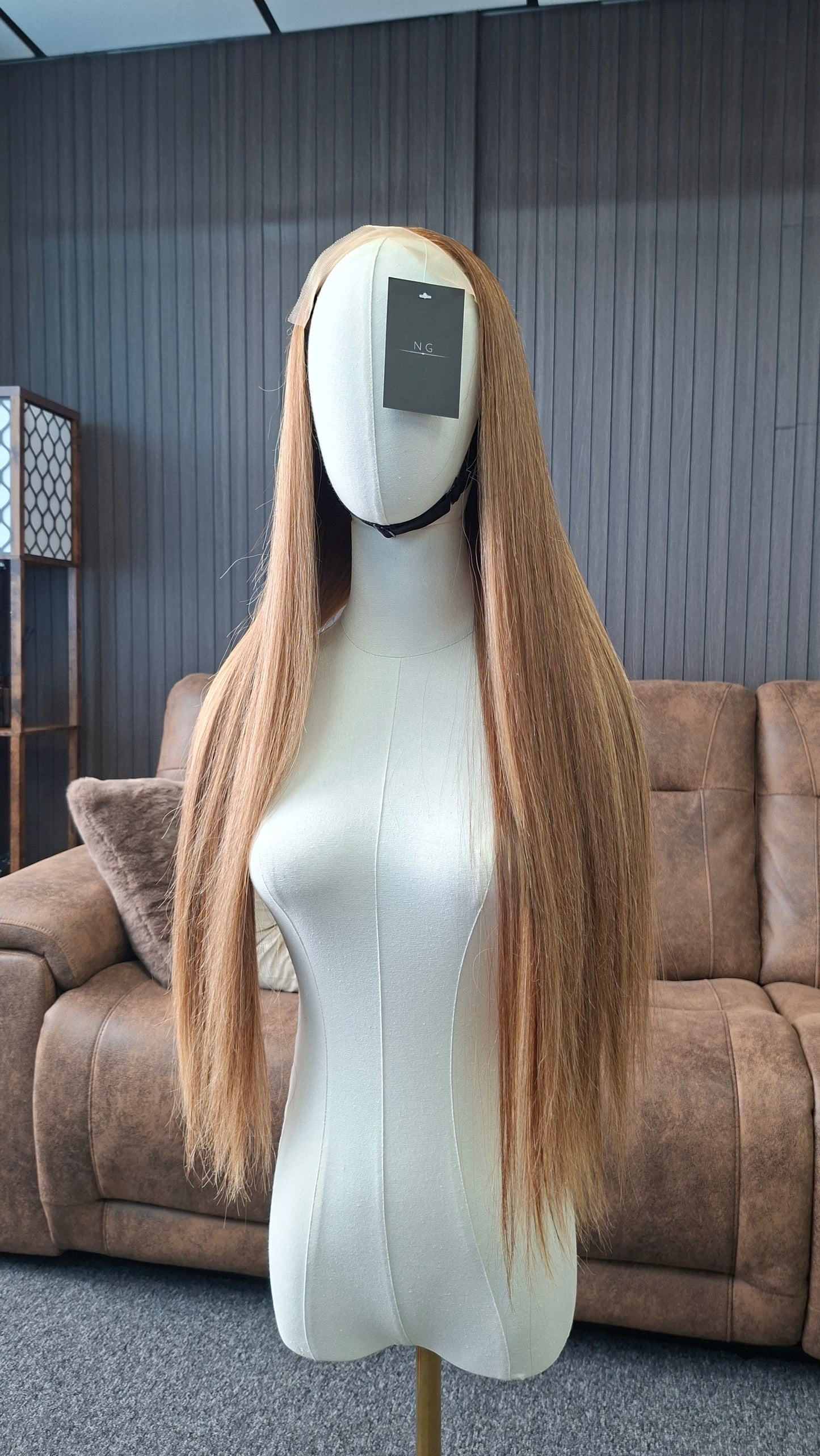 Caramel Silk Straight Wig