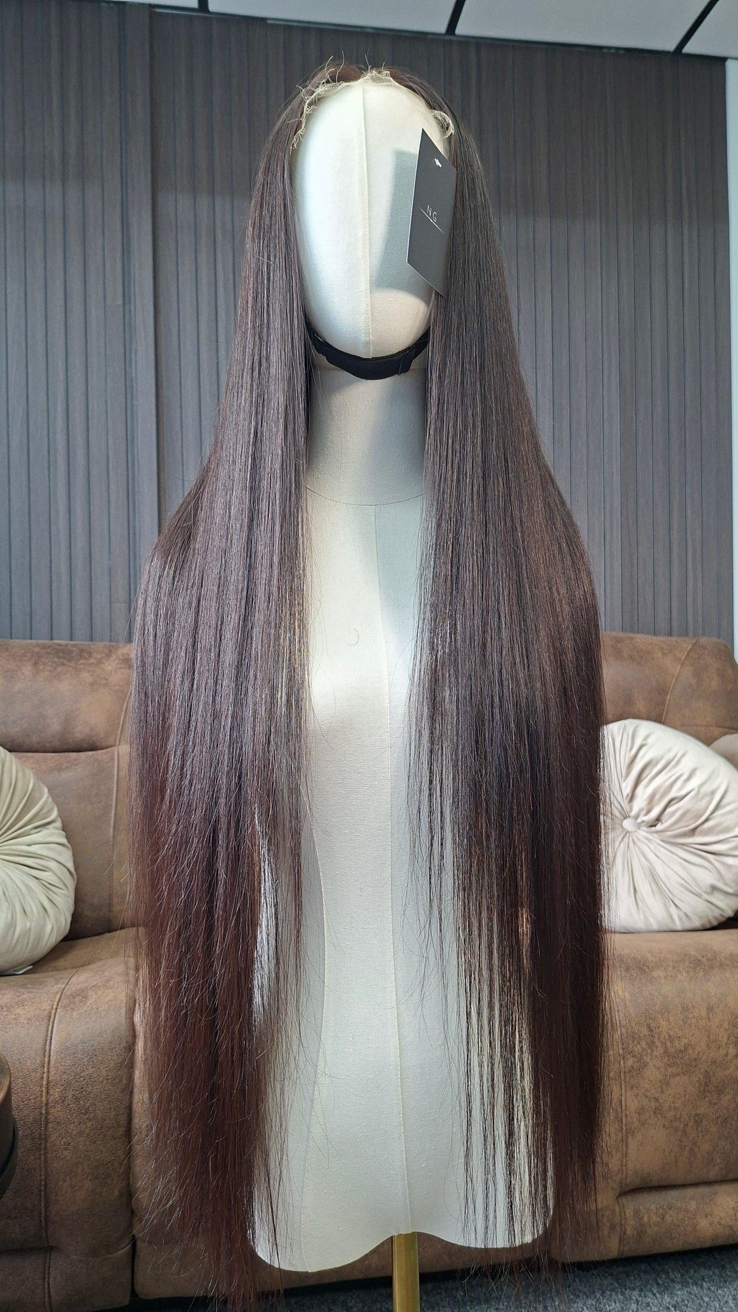 Champagne Luxe bone straight wig