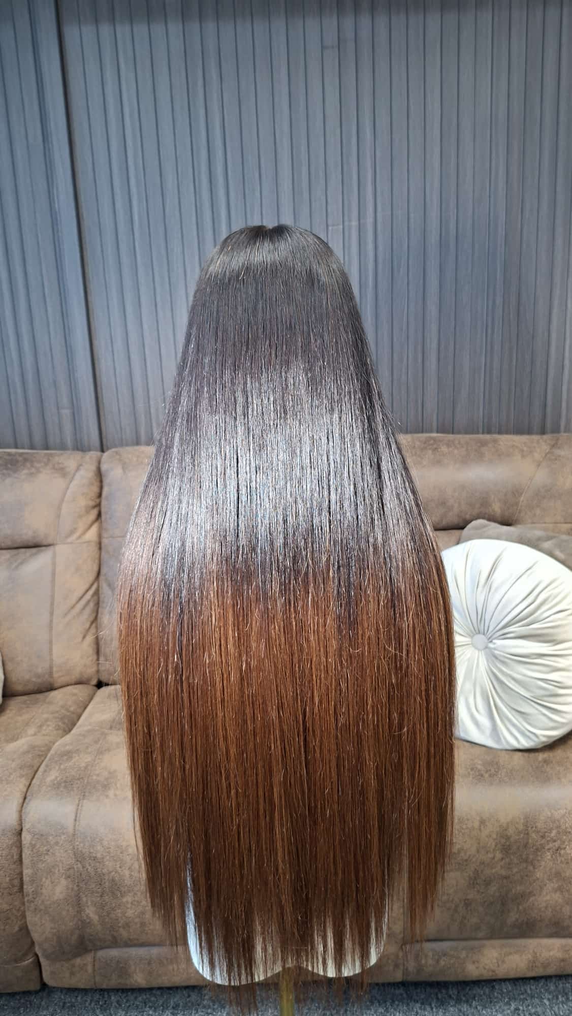 Champagne Luxe Bone Straight Wig